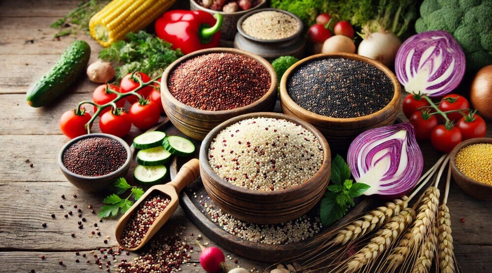 differing varieties of quinoa